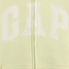 Hoodie met rits en Vintagesoft-logo voor kinderen