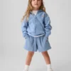 Hoodie met rits en wafelpatroon voor Baby & Peuter