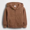 Hoodie met rits en wafelpatroon voor Baby & Peuter