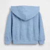 Hoodie met rits en wafelpatroon voor Baby & Peuter