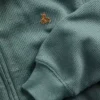 Hoodie met rits en wafelpatroon voor Baby & Peuter