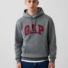 Hoodie met Vintagesoft Arch Logo voor volwassenen