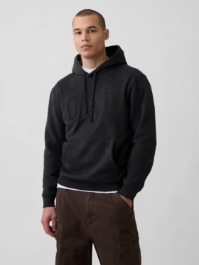 Hoodie met Vintagesoft Arch Logo voor volwassenen