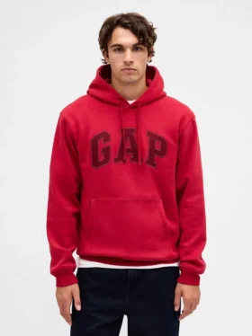 Hoodie met Vintagesoft Arch Logo voor volwassenen