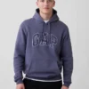 Hoodie met Vintagesoft Arch Logo voor volwassenen