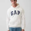Hoodie met Vintagesoft Arch Logo voor volwassenen