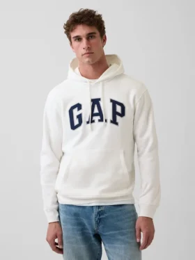 Hoodie met Vintagesoft Arch Logo voor volwassenen