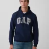 Hoodie met Vintagesoft Arch Logo voor volwassenen