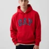 Hoodie met Vintagesoft Arch Logo voor volwassenen