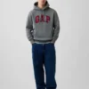 Hoodie met Vintagesoft Arch Logo voor volwassenen