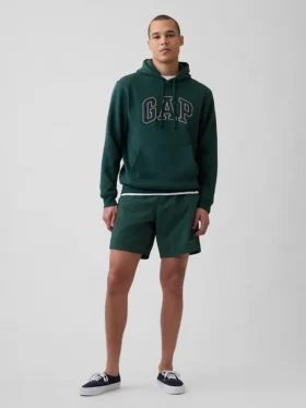 Hoodie met Vintagesoft Arch Logo voor volwassenen