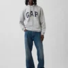Hoodie met Vintagesoft Arch Logo voor volwassenen