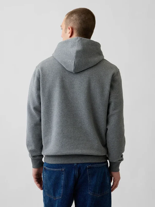 Hoodie met Vintagesoft Arch Logo voor volwassenen