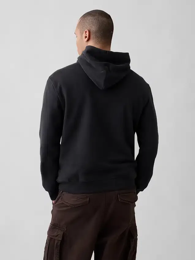 Hoodie met Vintagesoft Arch Logo voor volwassenen