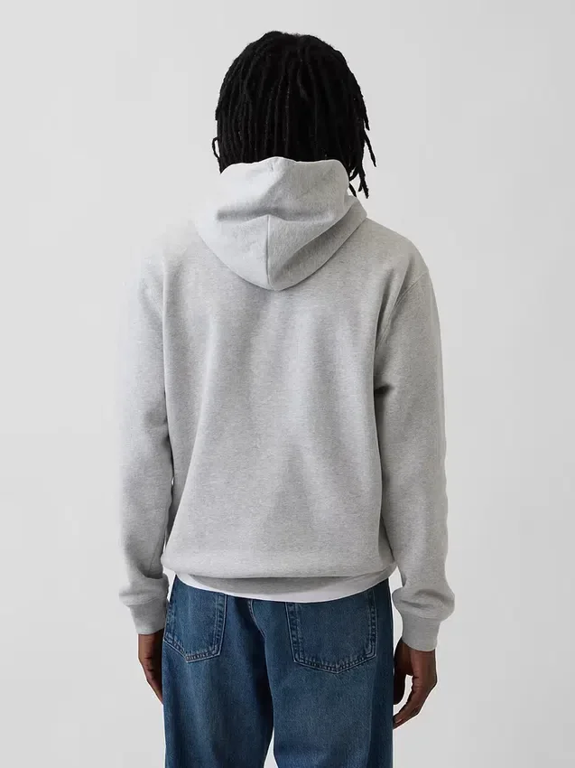 Hoodie met Vintagesoft Arch Logo voor volwassenen
