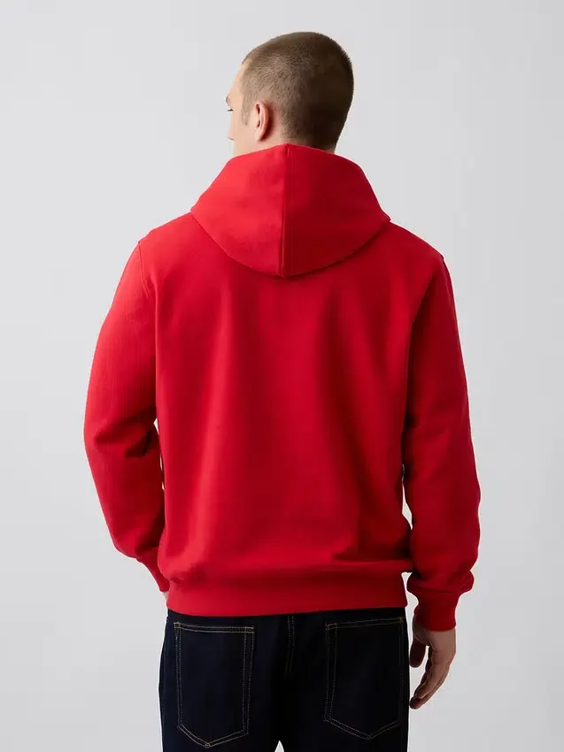 Hoodie met Vintagesoft Arch Logo voor volwassenen