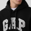 Hoodie met Vintagesoft Arch Logo voor volwassenen