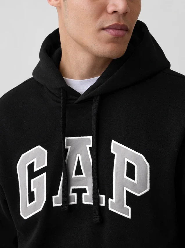 Hoodie met Vintagesoft Arch Logo voor volwassenen