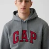 Hoodie met Vintagesoft Arch Logo voor volwassenen