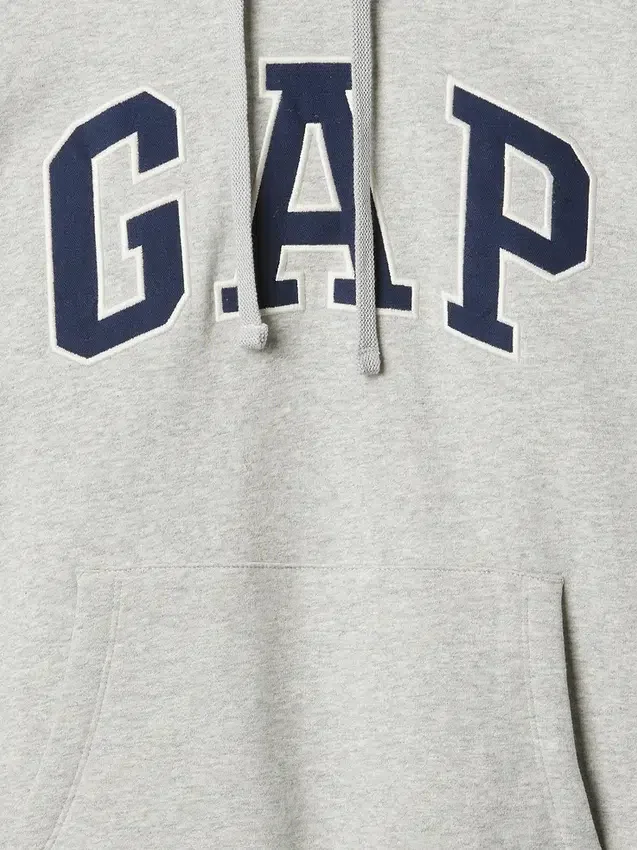Hoodie met Vintagesoft Arch Logo voor volwassenen