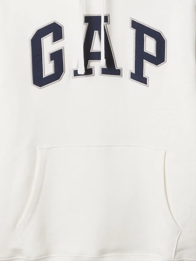 Hoodie met Vintagesoft Arch Logo voor volwassenen