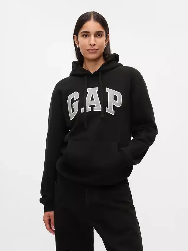 Hoodie met Vintagesoft Arch Logo voor volwassenen