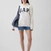Hoodie met Vintagesoft Arch Logo voor volwassenen