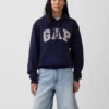 Hoodie met Vintagesoft Arch Logo voor volwassenen