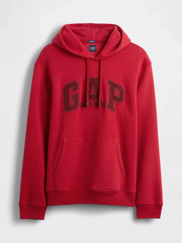 Hoodie met Vintagesoft Arch Logo voor volwassenen