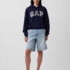 Hoodie met Vintagesoft Arch Logo voor volwassenen
