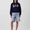 Hoodie met Vintagesoft Arch Logo voor volwassenen