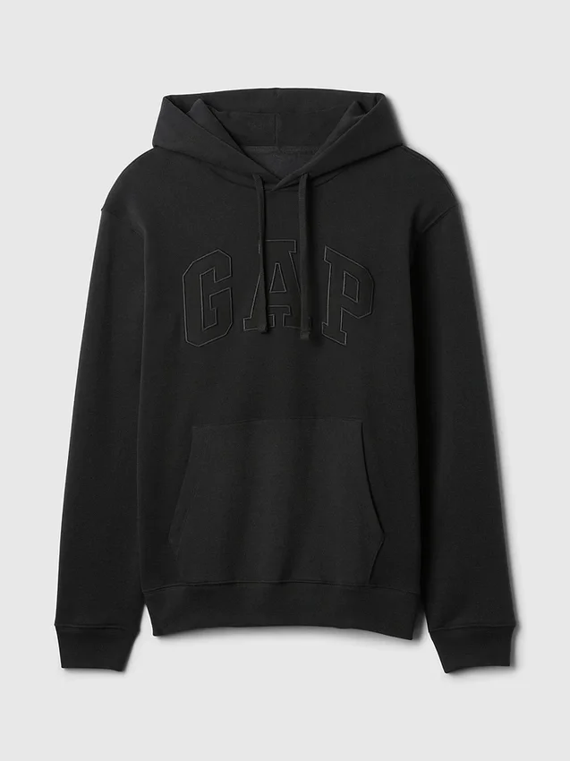 Hoodie met Vintagesoft Arch Logo voor volwassenen