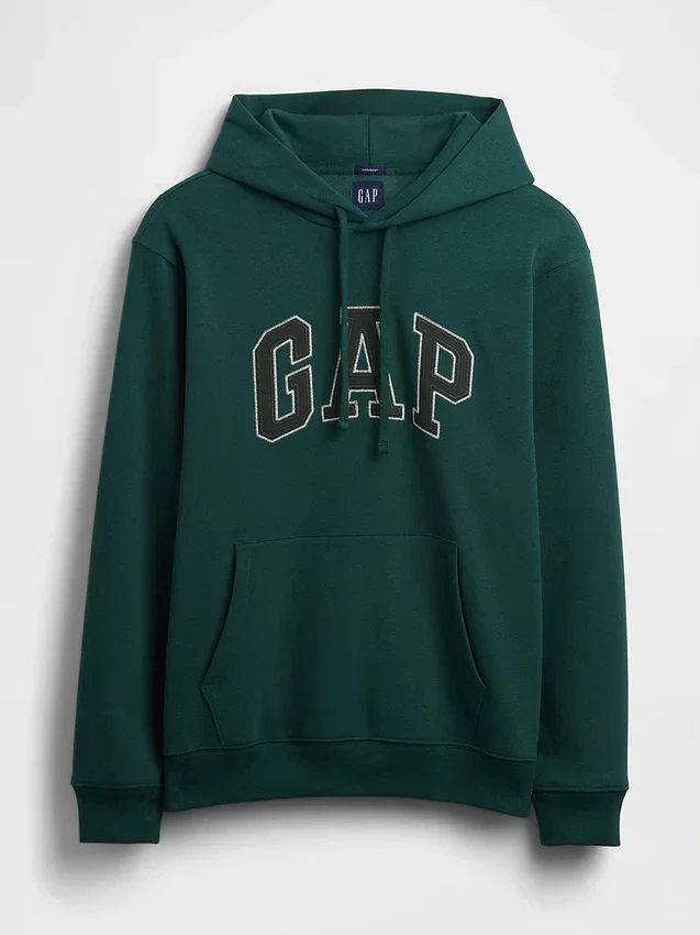 Hoodie met Vintagesoft Arch Logo voor volwassenen