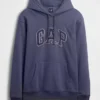 Hoodie met Vintagesoft Arch Logo voor volwassenen