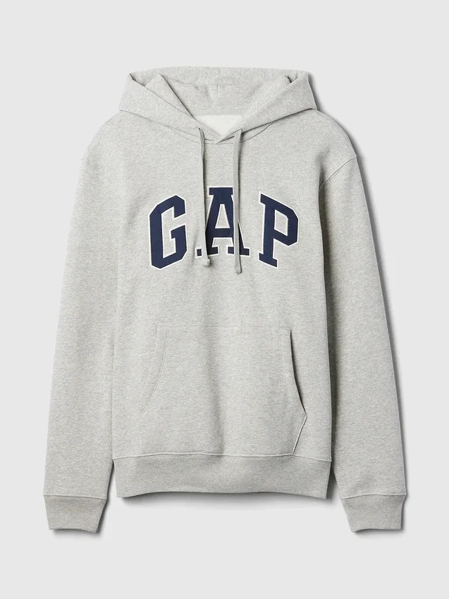 Hoodie met Vintagesoft Arch Logo voor volwassenen