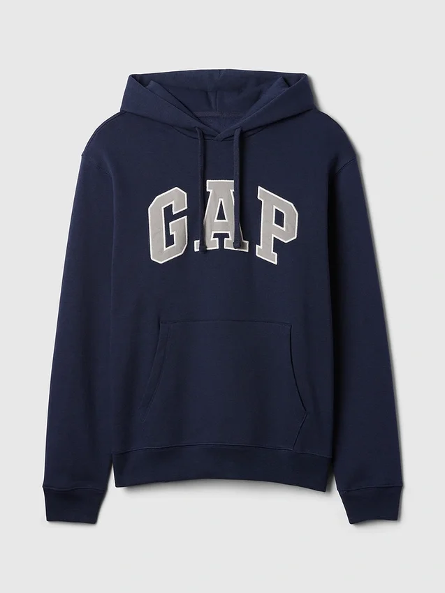 Hoodie met Vintagesoft Arch Logo voor volwassenen