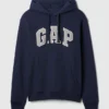 Hoodie met Vintagesoft Arch Logo voor volwassenen