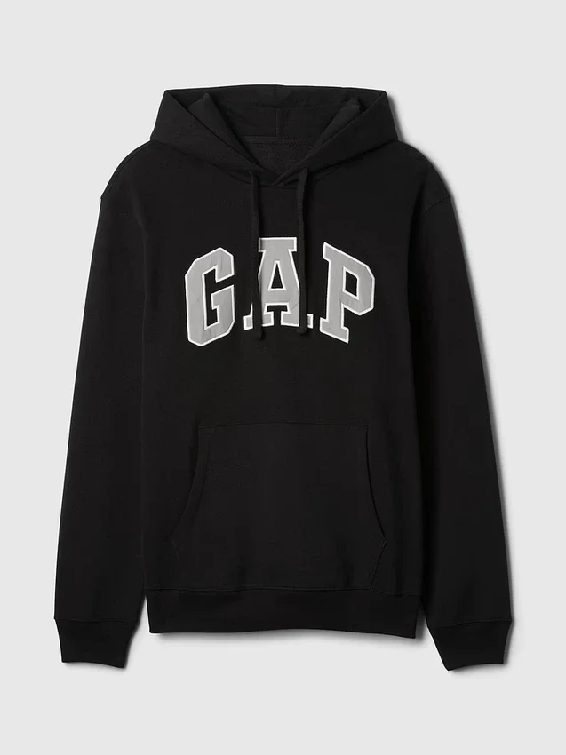 Hoodie met Vintagesoft Arch Logo voor volwassenen
