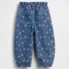 Horseshoe-Jeans met bloemenprint voor Baby & Peuter