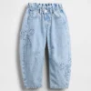 Horseshoe-Jeans met strik voor Baby & Peuter