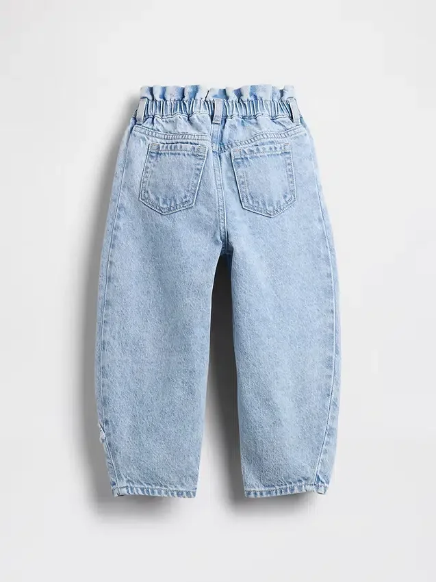 Horseshoe-Jeans met strik voor Baby & Peuter