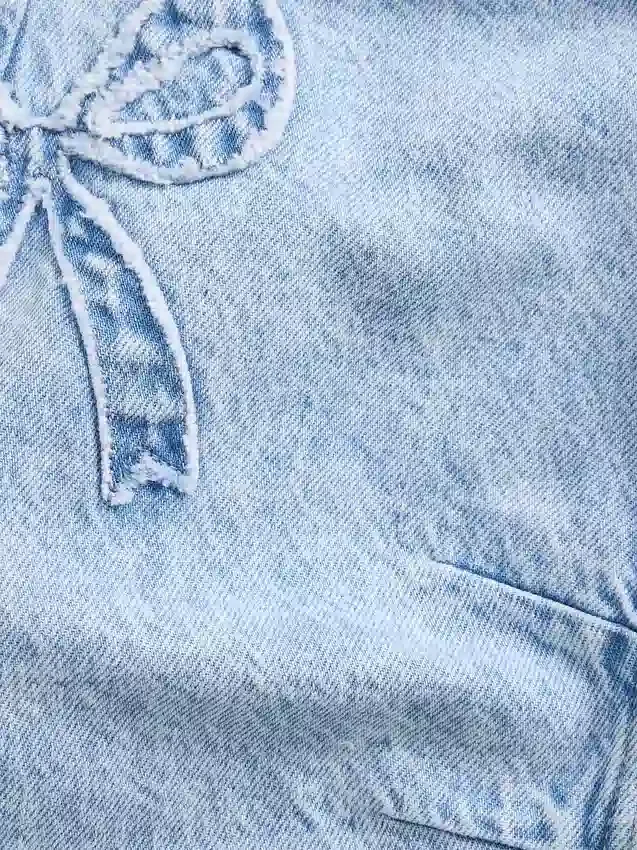 Horseshoe-Jeans met strik voor Baby & Peuter