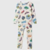 Hot Wheels-pyjamaset van biologisch geborsteld katoen voor Baby & Peuter