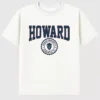 Howard University Collegiate Seal donkere grafische T-shirt