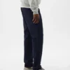 Hybride slanke kaki broek