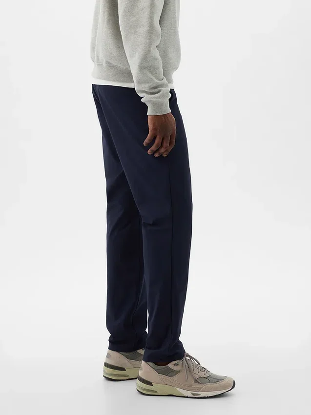 Hybride slanke kaki broek