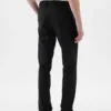Hybride slanke kaki broek