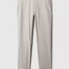 Hybride slanke kaki broek