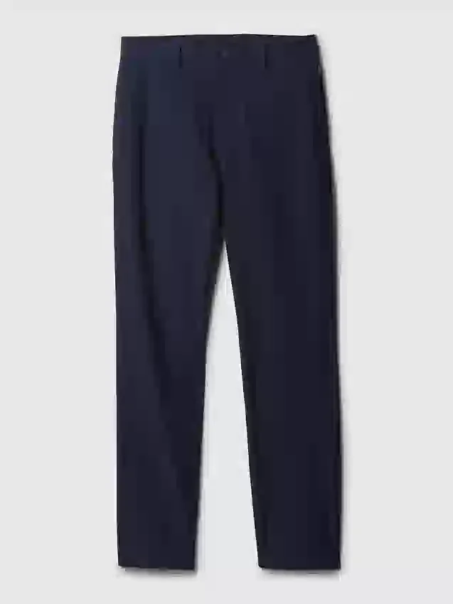 Hybride slanke kaki broek