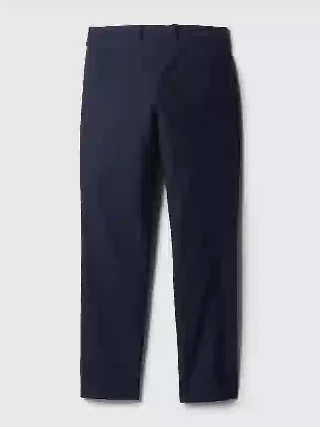 Hybride slanke kaki broek